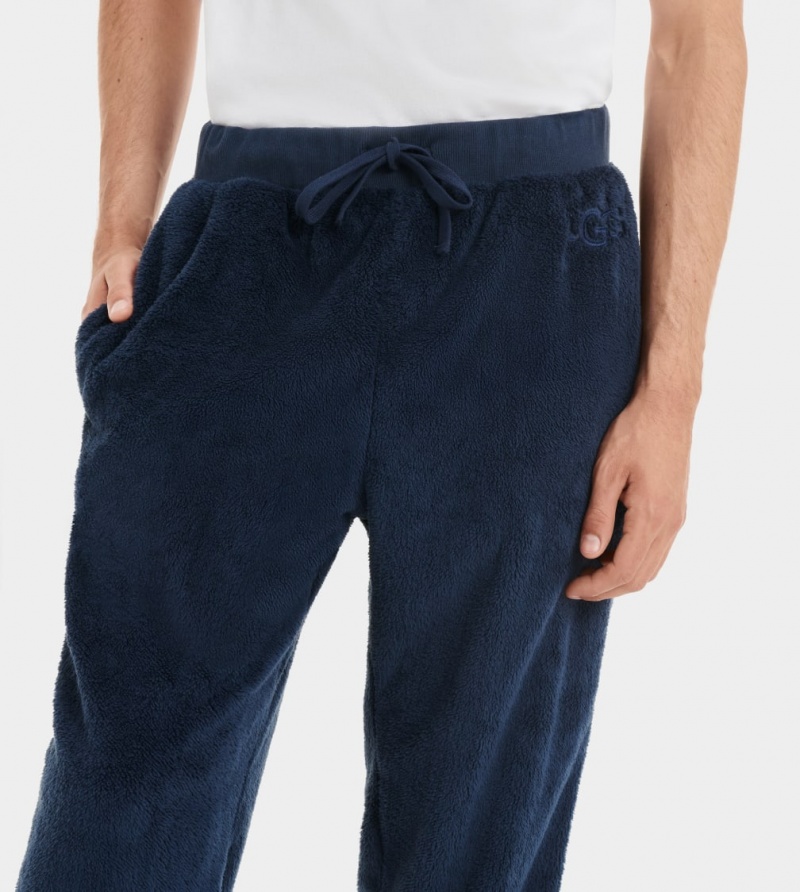 Ugg Lionel Men's Pants Navy | HOCFMIX-08