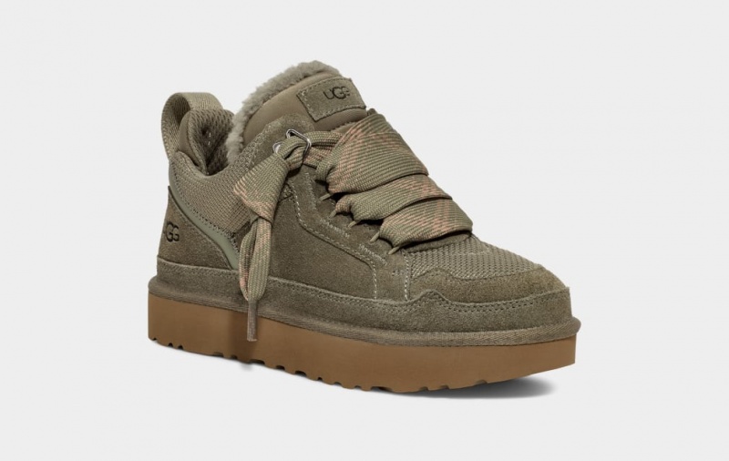 Ugg Lowmel Women's Sneakers Green | HLKOVDU-87