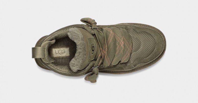 Ugg Lowmel Women's Sneakers Green | HLKOVDU-87