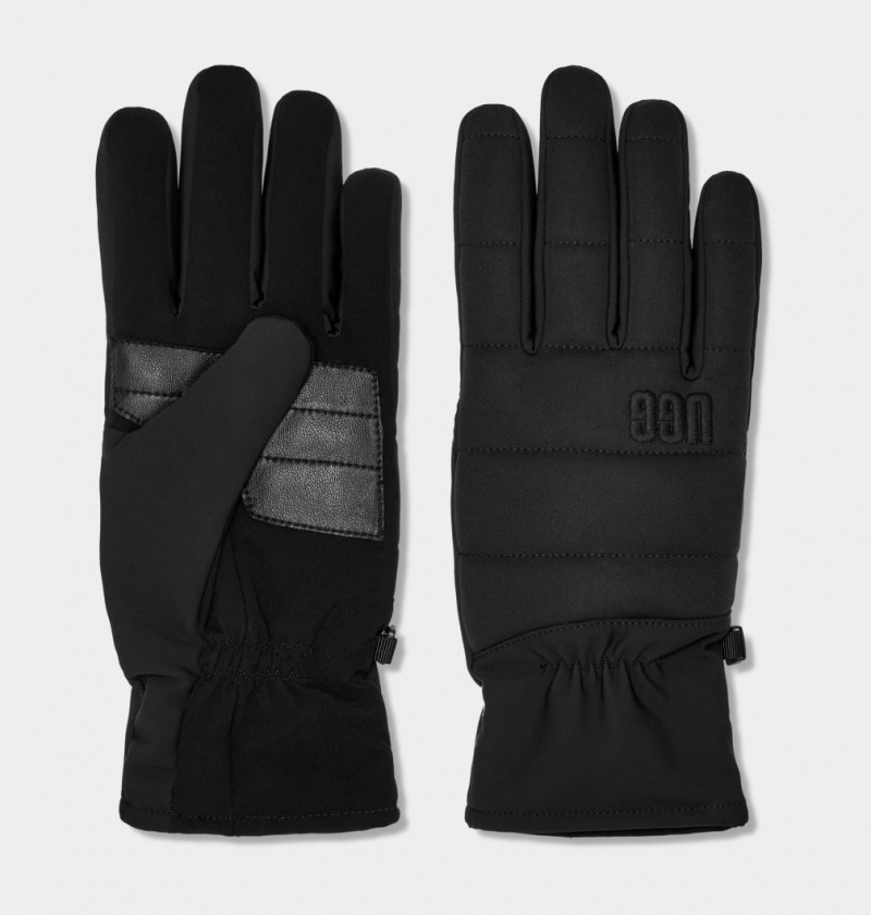 Ugg M All Weather Tech Men's Gloves Black | UETMNZG-09