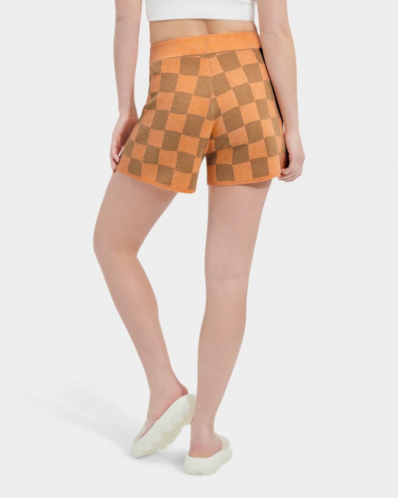 Ugg Maliah Women's Shorts Orange / Brown | NYFOBRE-39