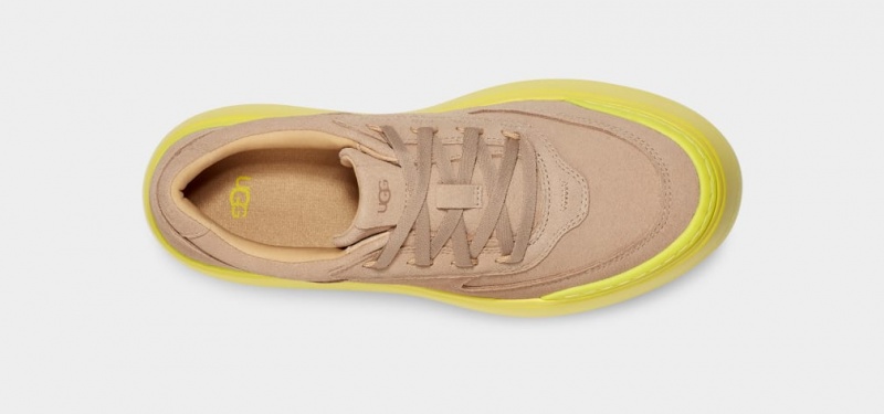 Ugg Marin Mega Lace Women's Sneakers Brown | VFPOQTG-27