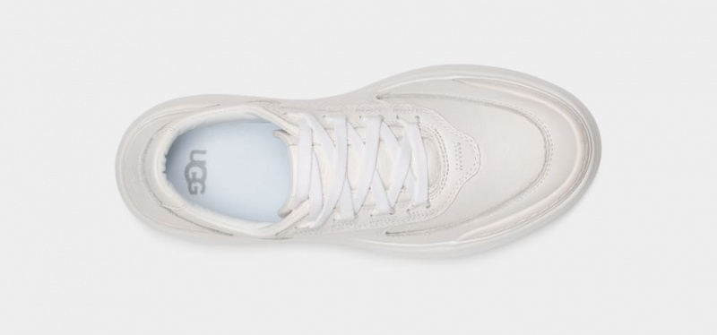 Ugg Marin Mega Lace Women's Sneakers White | QFMVXHP-67