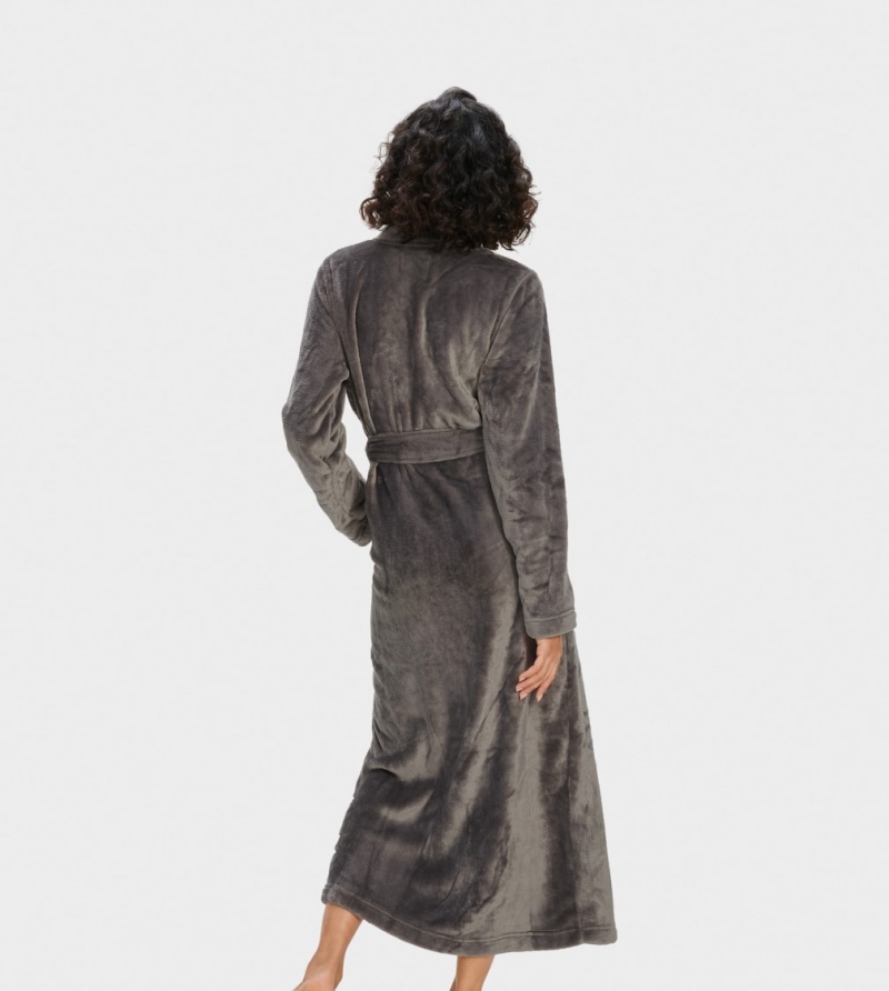 Ugg Marlow Robe Women's Sleepwear Grey | NDMWIKO-47