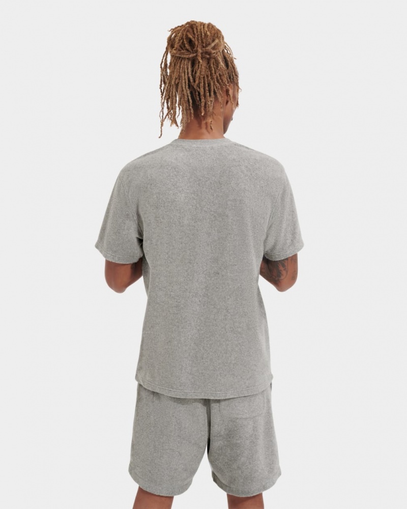 Ugg Mathew Men's Tops Grey | HFUQZXD-60