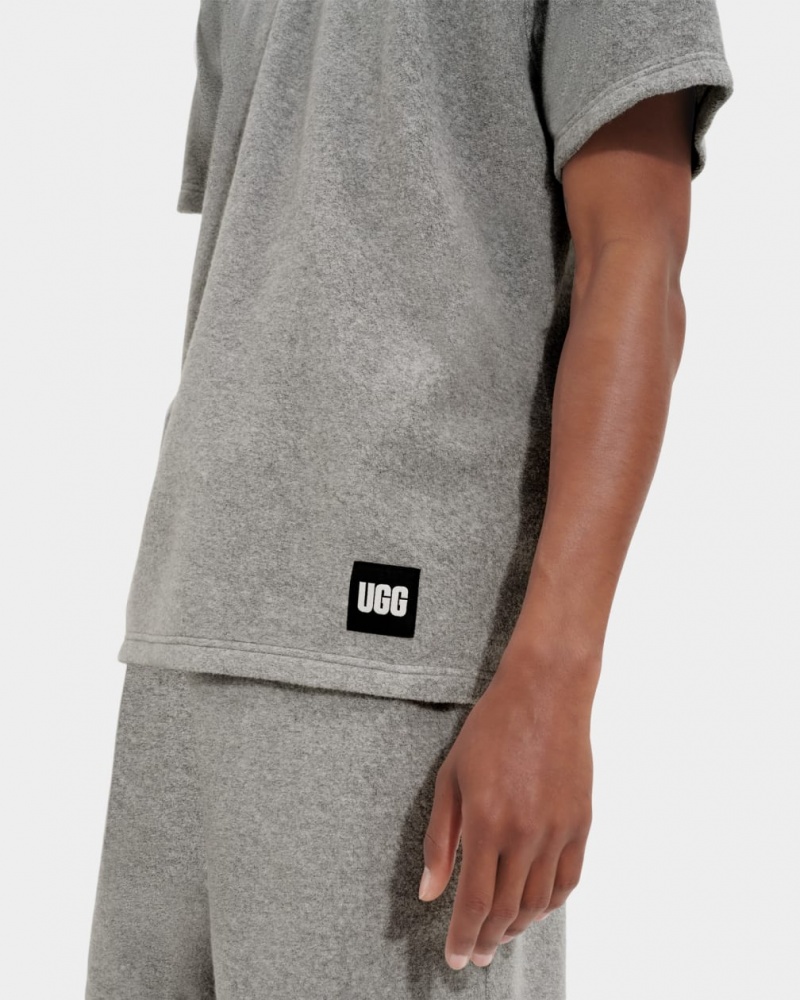 Ugg Mathew Men's Tops Grey | HFUQZXD-60