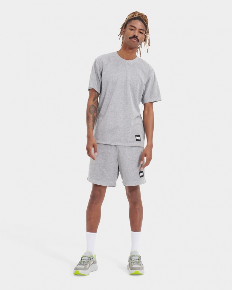 Ugg Mathew Men's Tops Grey | HFUQZXD-60