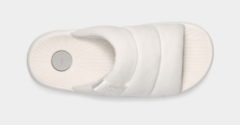 Ugg Maxxer Men's Slides White | VMXPDYF-17