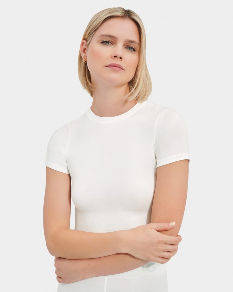 Ugg Miriam Baby Women's Tops White | DMATGSP-82