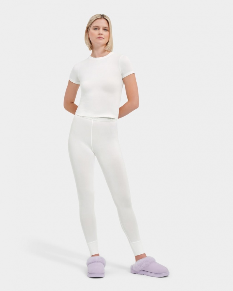 Ugg Miriam Baby Women's Tops White | DMATGSP-82