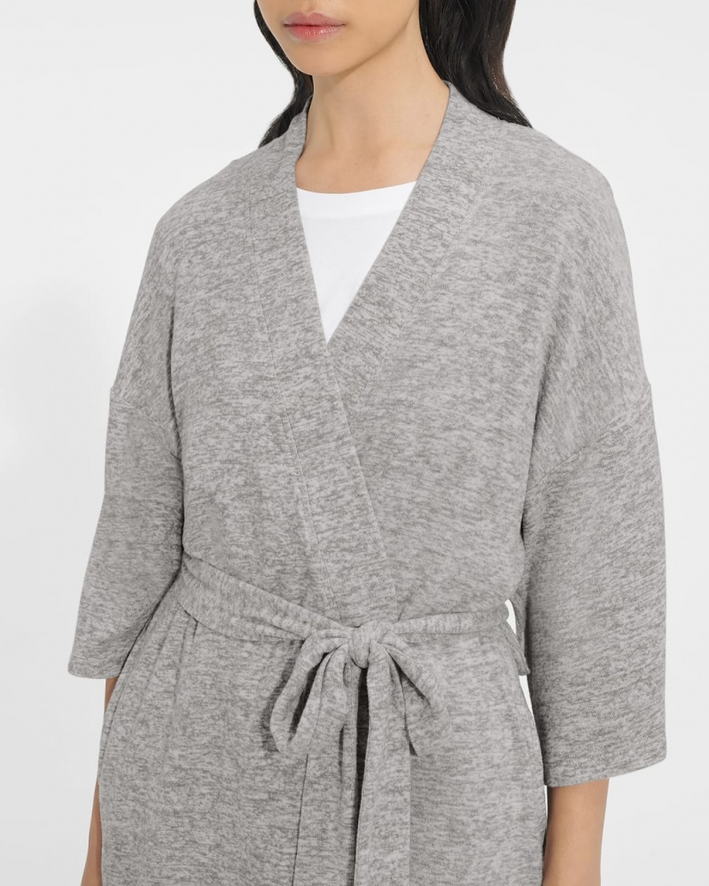 Ugg Monrose Robe Women's Sleepwear Grey | QINOXCA-39