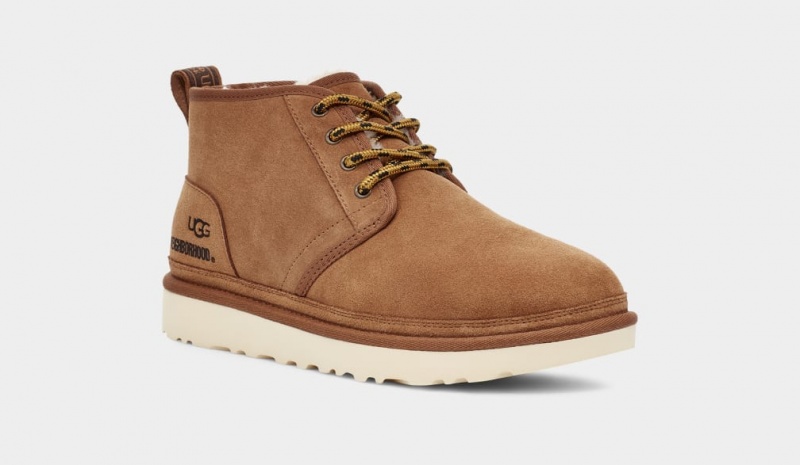 Ugg Neighborhood Neumel Men's Boots Brown | NAKEVOP-10