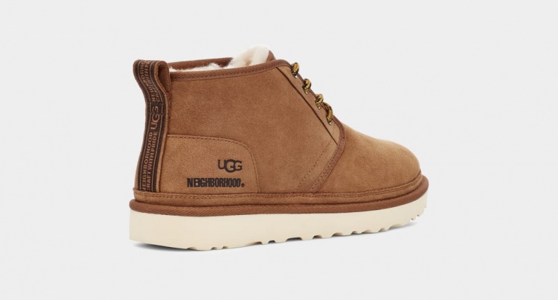 Ugg Neighborhood Neumel Men's Boots Brown | NAKEVOP-10