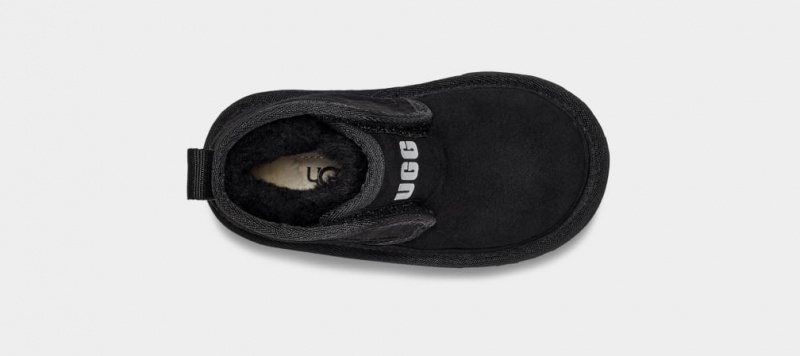 Ugg Neumel EZ-Fit Kids' Boots Black | KLGJENB-83