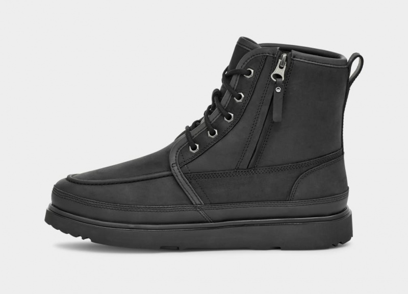 Ugg Neumel High Moc Weather Men's Boots Black | LPDTQAF-97