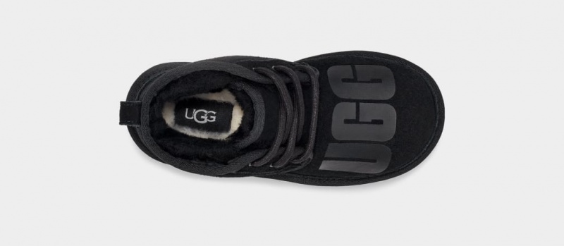Ugg Neumel II Scatter Graphic Kids' Boots Black | QBDEYGS-40