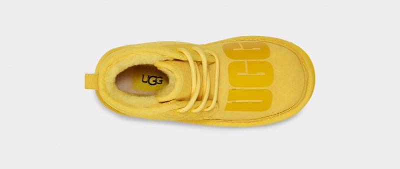 Ugg Neumel II Scatter Graphic Kids' Boots Yellow | HNAIKWE-97