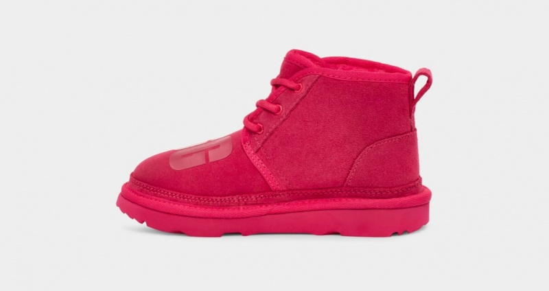Ugg Neumel II Scatter Graphic Kids' Boots Red | KOGQNVH-41