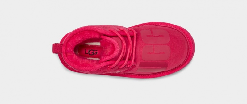 Ugg Neumel II Scatter Graphic Kids' Boots Red | KOGQNVH-41
