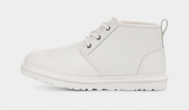 Ugg Neumel Leather Men's Boots White | JZNMDIL-35