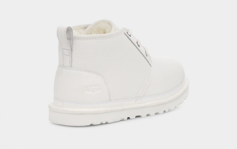 Ugg Neumel Leather Men's Boots White | JZNMDIL-35