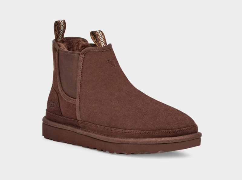 Ugg Neumel Men's Chelsea Boots Brown | ILOSKUR-02