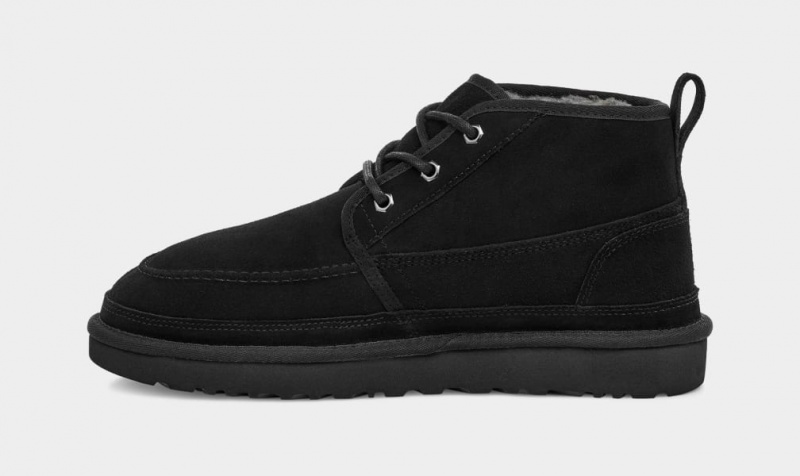Ugg Neumel Moc Men's Boots Black | KFNLDCB-64