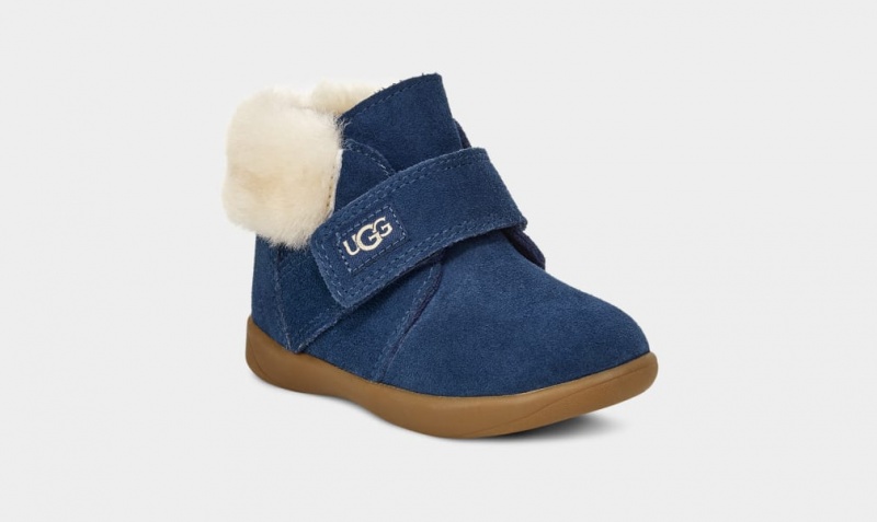 Ugg Nolen Kids' Boots Navy | XHIQDSF-95