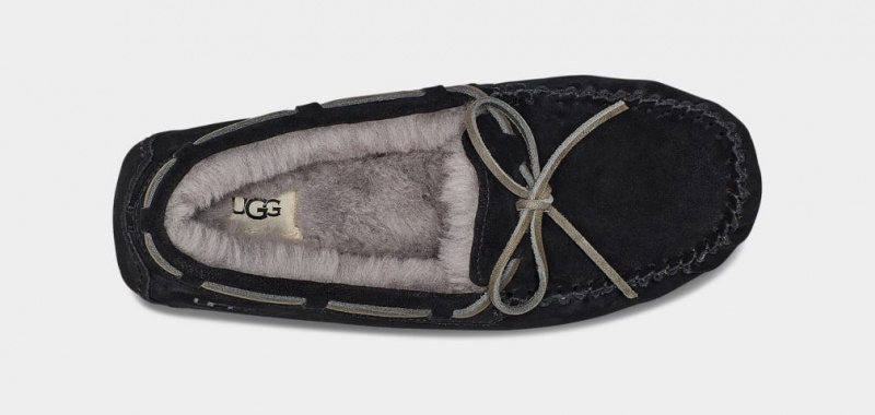 Ugg Olsen Men's Moccasins Black | CFRYSHI-35