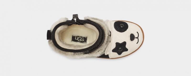 Ugg Panda Stuffie Kids' Boots Black | SAGIHKT-91
