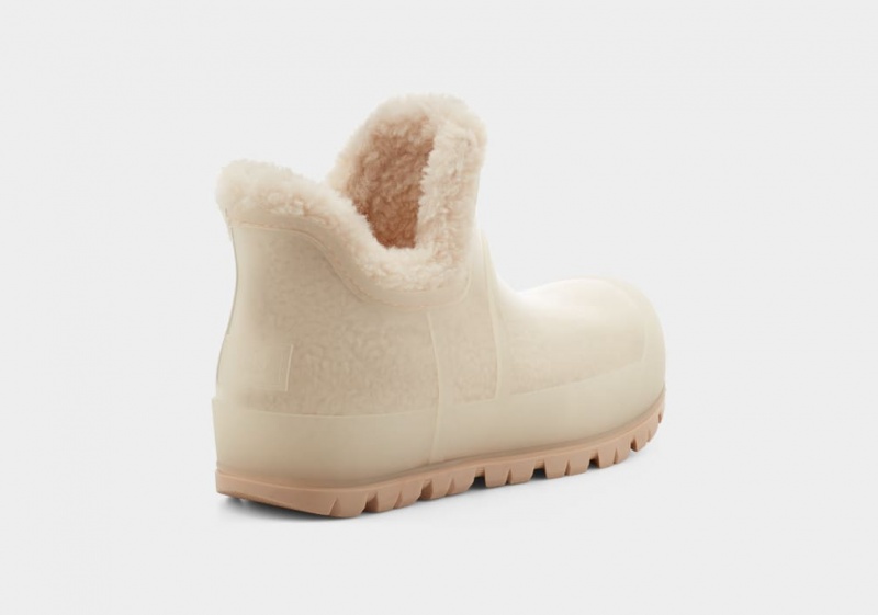 Ugg Raincloud Clear Women's Boots Beige | MPYXKSN-58