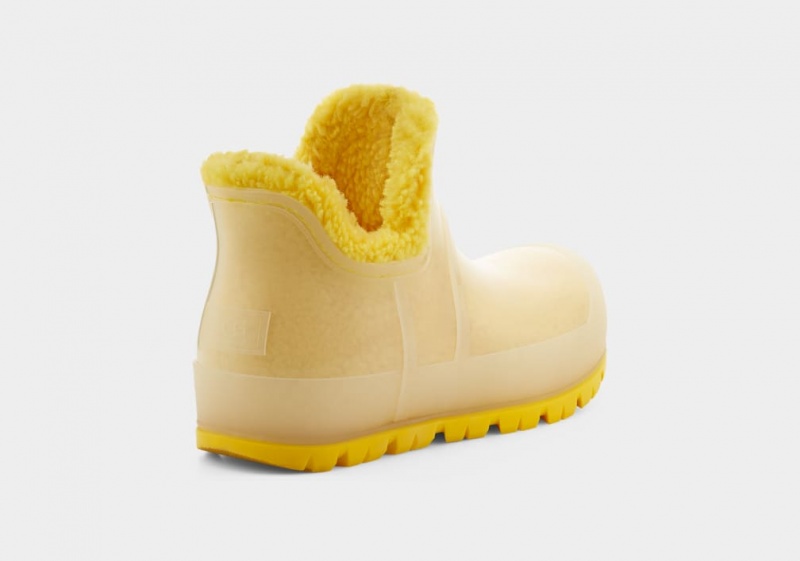 Ugg Raincloud Clear Women's Boots Yellow | MUONJYH-81
