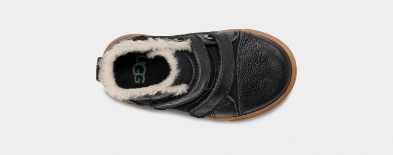 Ugg Rennon II Kids' Sneakers Black | XFDEHGW-94
