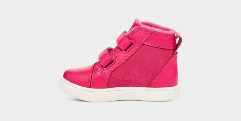 Ugg Rennon II Kids' Sneakers Red | GSKEVAL-14