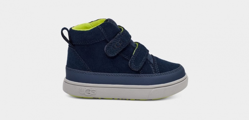 Ugg Rennon II Weather Kids\' Sneakers Blue | NWGCZLU-84