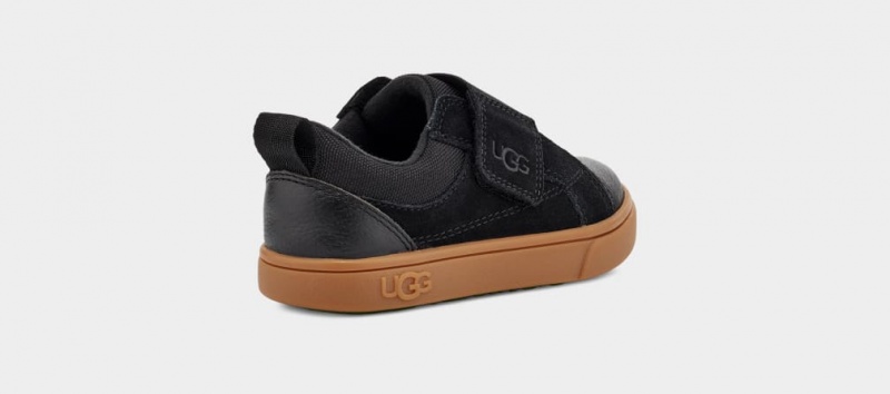 Ugg Rennon Low Kids' Sneakers Black | TSABMVF-19