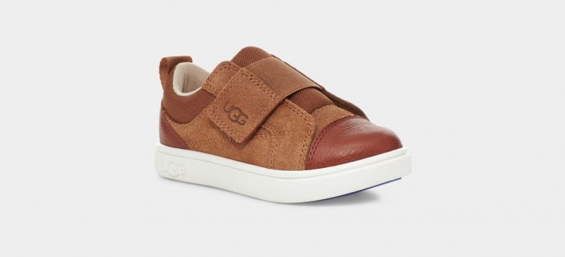 Ugg Rennon Low Kids' Sneakers Brown | AODRGLK-79