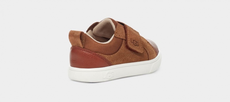 Ugg Rennon Low Kids' Sneakers Brown | AODRGLK-79
