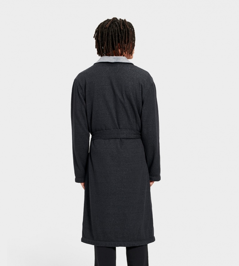 Ugg Robinson Men's Sleepwear Black | KHMNBZI-06