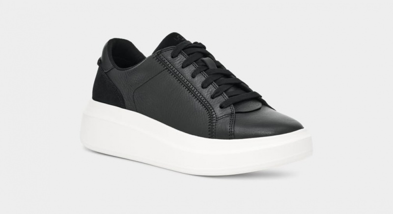 Ugg Scape Lace Women's Sneakers Black | LNCBJPA-38