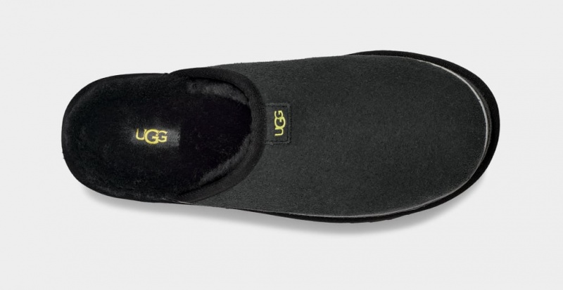 Ugg Scuff Cali Wave Men's Moccasins Black | TYXRJUP-63