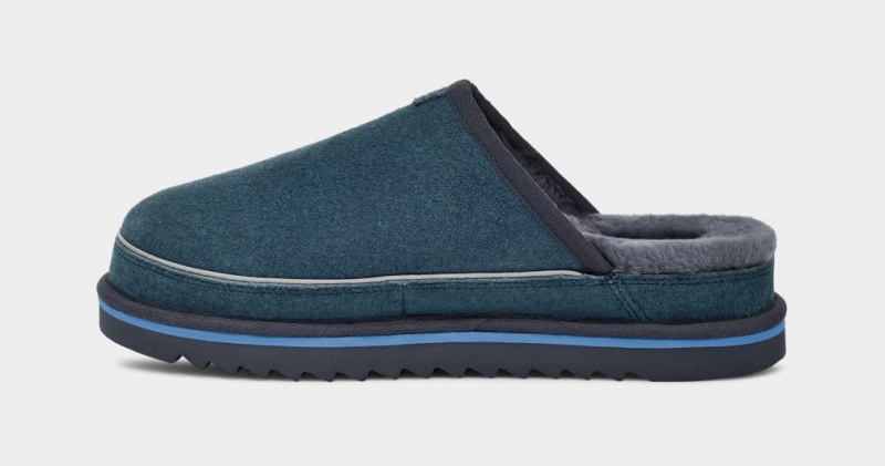 Ugg Scuff Cali Wave Men's Slippers Blue | BPJOFGM-85