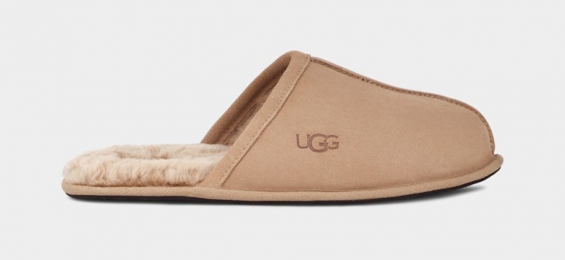 Ugg Scuff Men\'s Slippers Brown | XDNHYUC-08