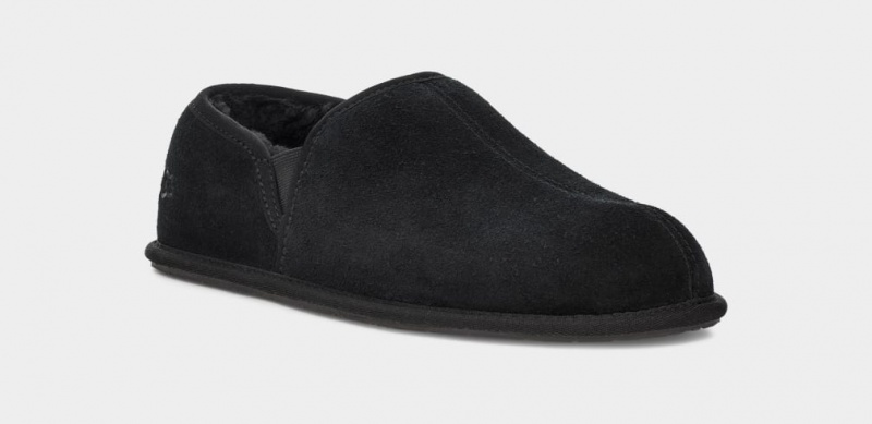 Ugg Scuff Romeo II Men's Slippers Black | ETOAVNY-82