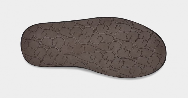 Ugg Scuff Romeo II Men's Slippers Black | ETOAVNY-82