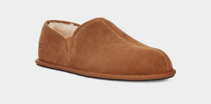 Ugg Scuff Romeo II Men's Slippers Brown | CGHZYMA-01