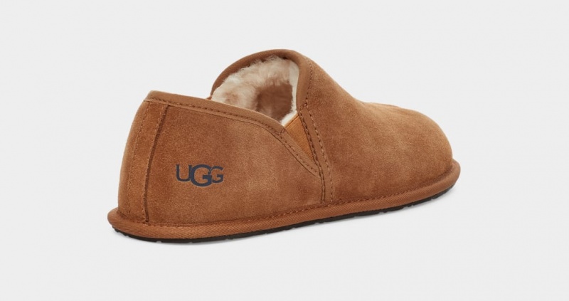 Ugg Scuff Romeo II Men's Slippers Brown | CGHZYMA-01