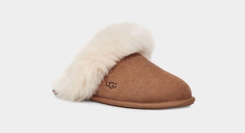 Ugg Scuff Sis Women's Slippers Brown | VEXZLDG-81