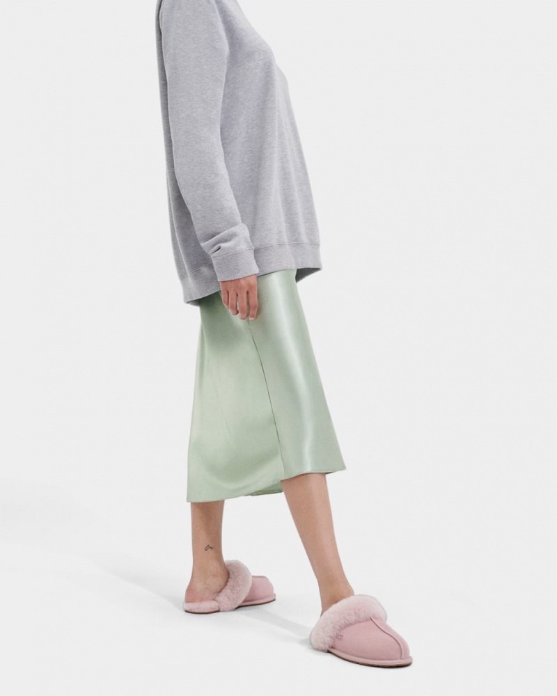 Ugg Scuffette II Women's Slippers Rose / Grey | UHGFXTL-18
