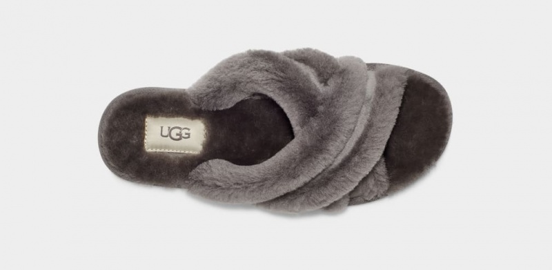 Ugg Scuffita Women's Slippers Grey | DZNKJTY-51
